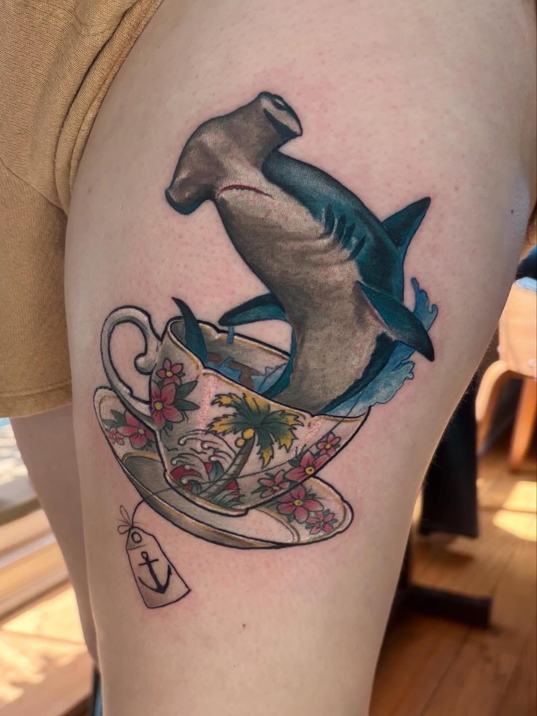 Tattoo by @clumsysurgeon — realism, new_school