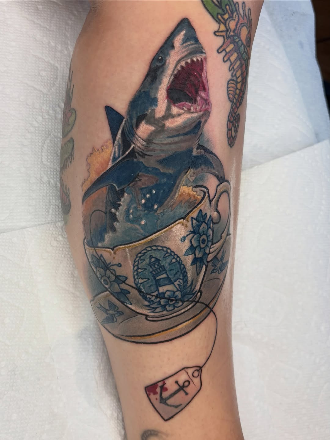 Tattoo by @clumsysurgeon — realism, new_school