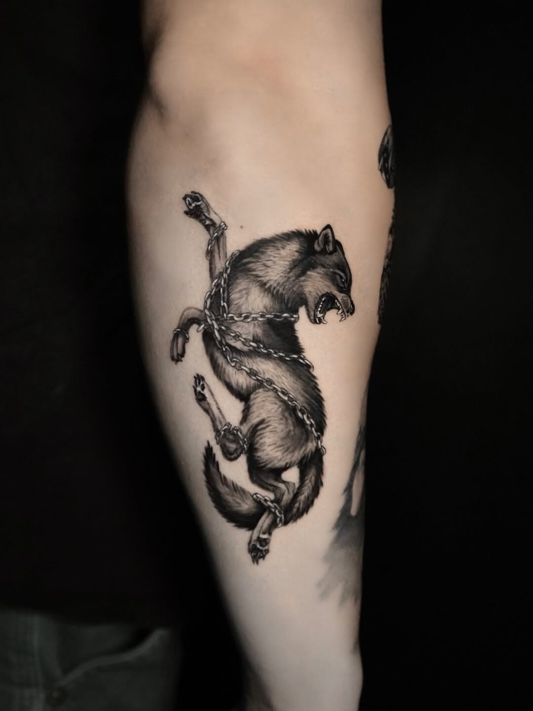 Tattoo by @anissatattoos — realism, black_and_grey