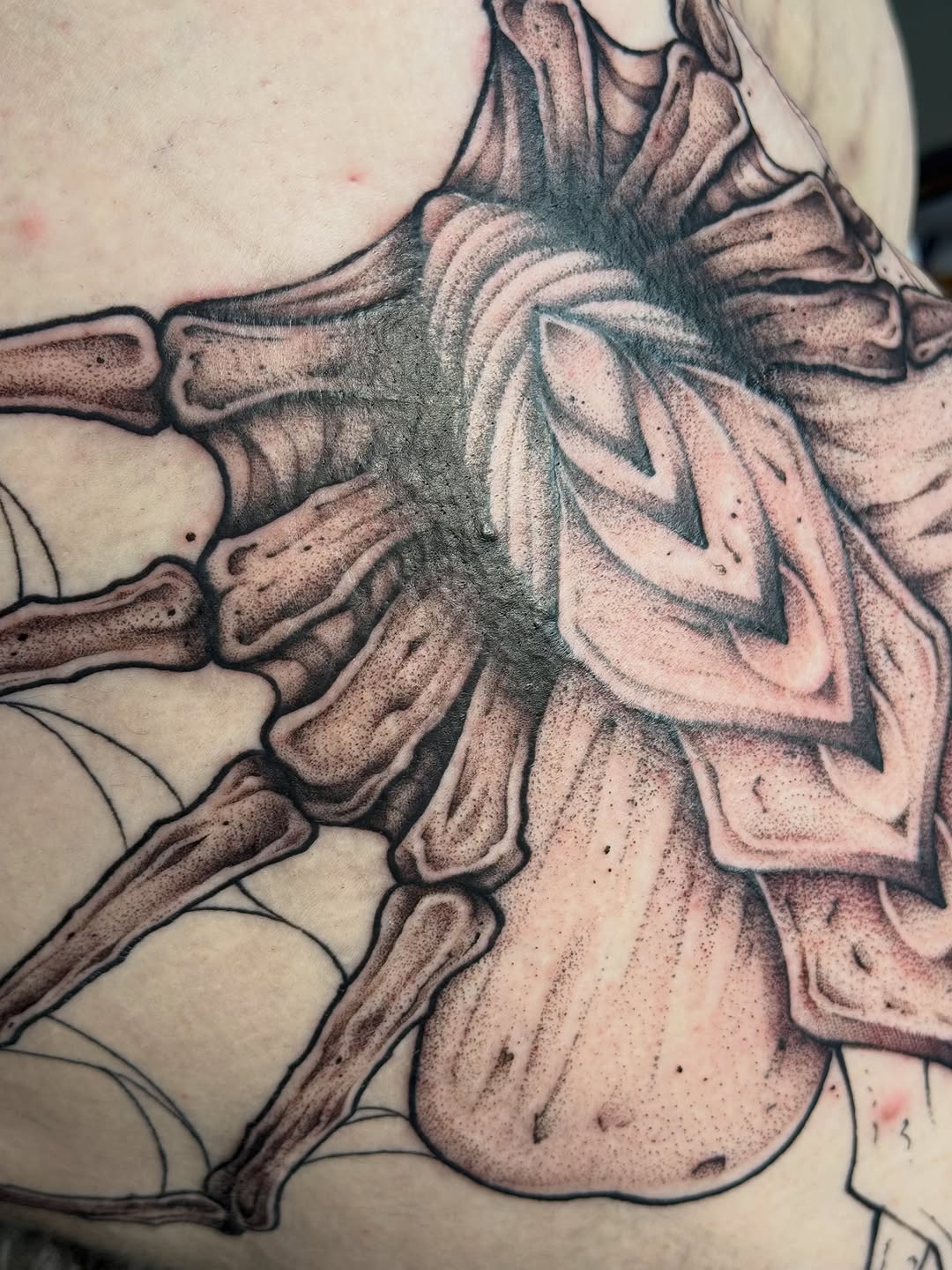 Tattoo by @bodyartbyali β realism, dotwork
