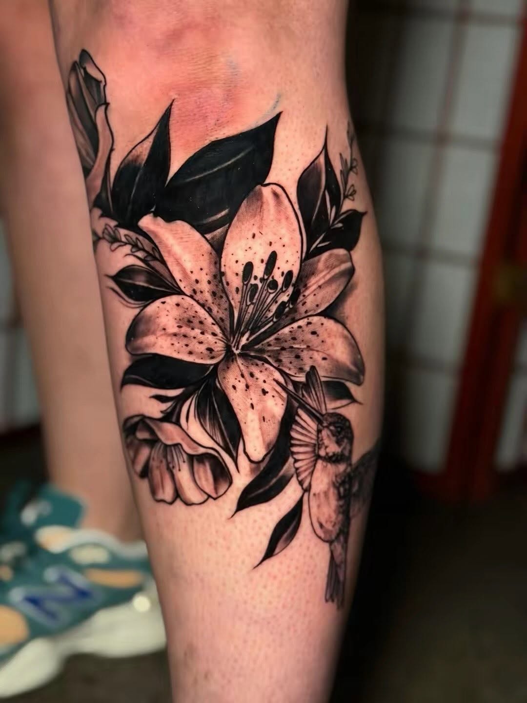 Tattoo by @inkmejohnny — black_and_grey, realism