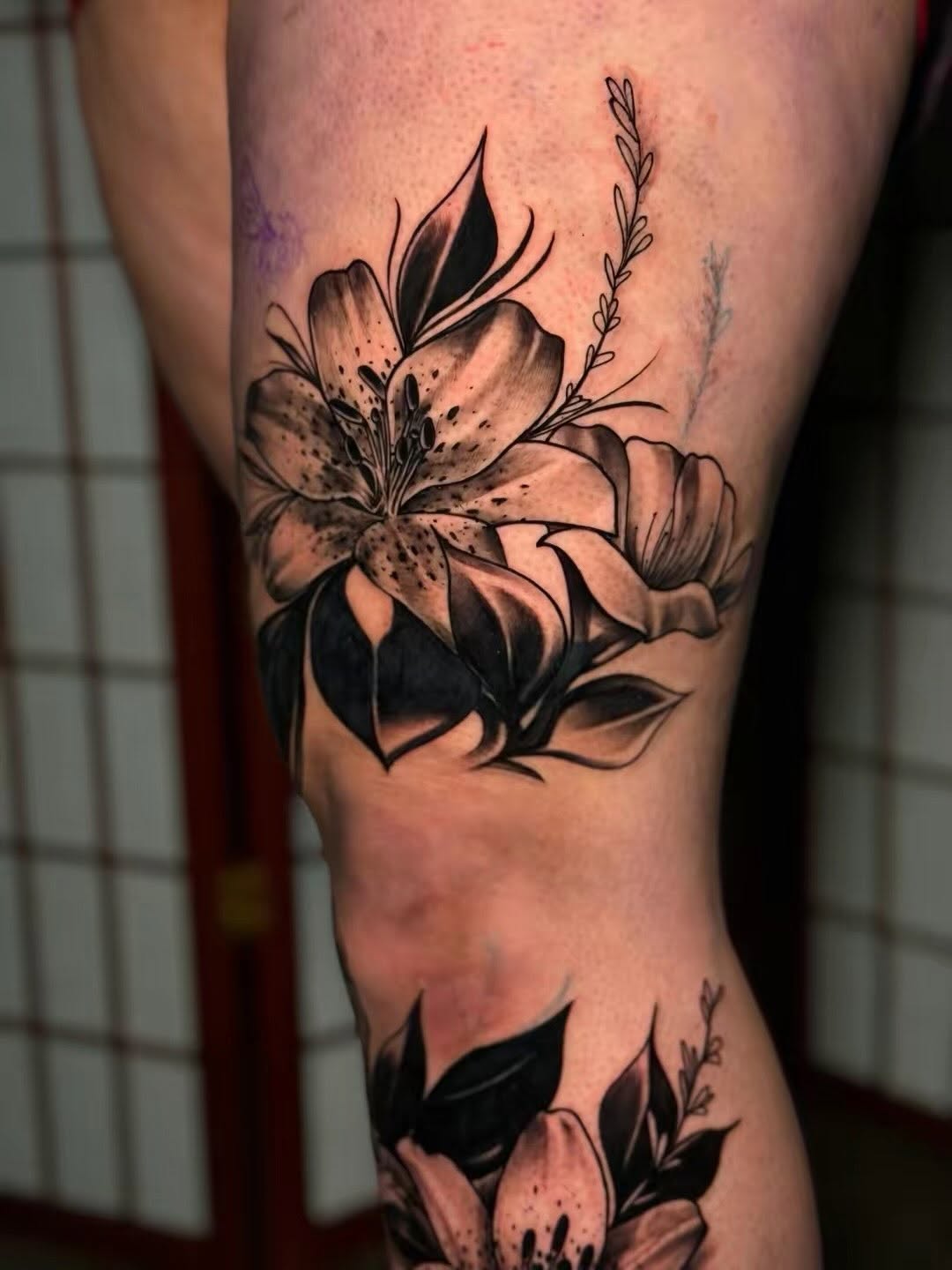 Tattoo by @inkmejohnny — black_and_grey, realism