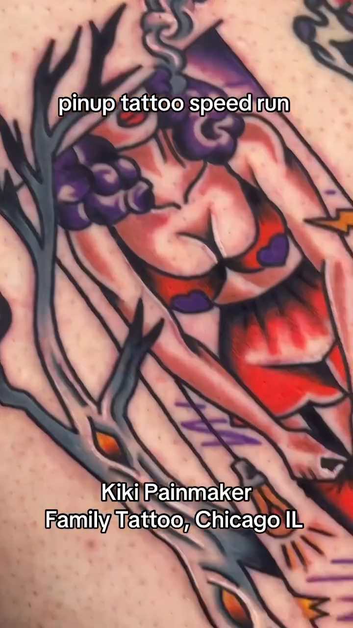 Tattoo by @kikipainmaker — american_traditional, neo_traditional