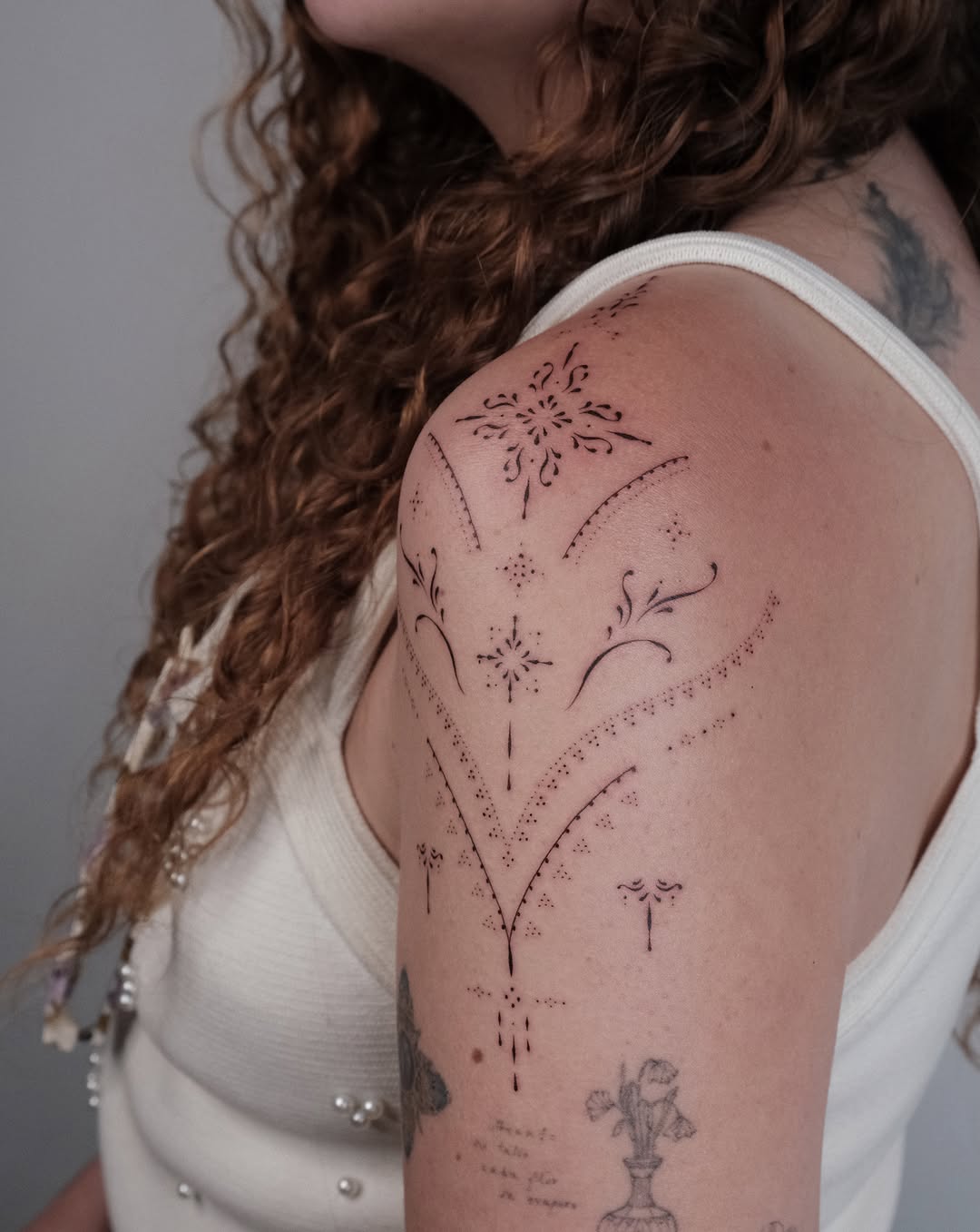 Tattoo by @corina.tattoo — fine_line, ornamental