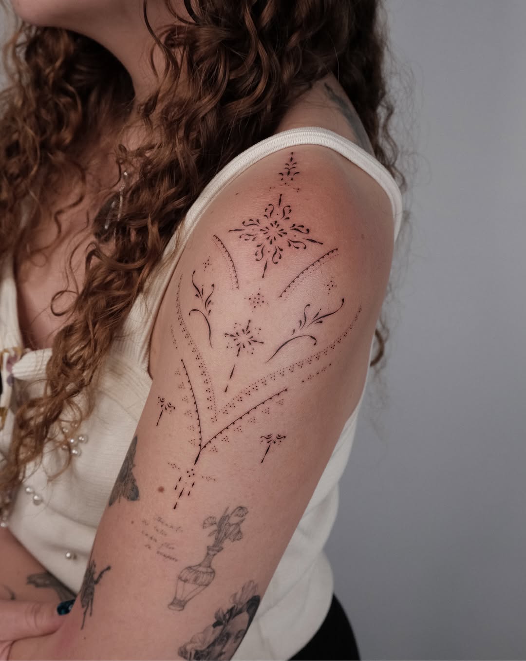Tattoo by @corina.tattoo — fine_line, ornamental