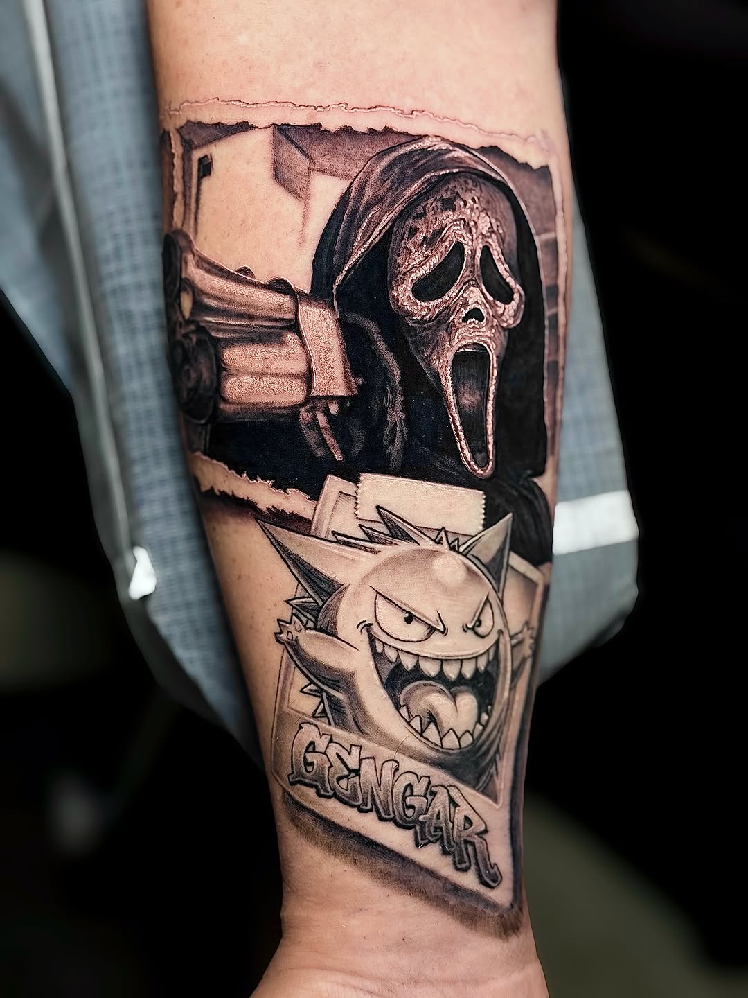 Tattoo by @ibanez773 โ realism, black_and_grey