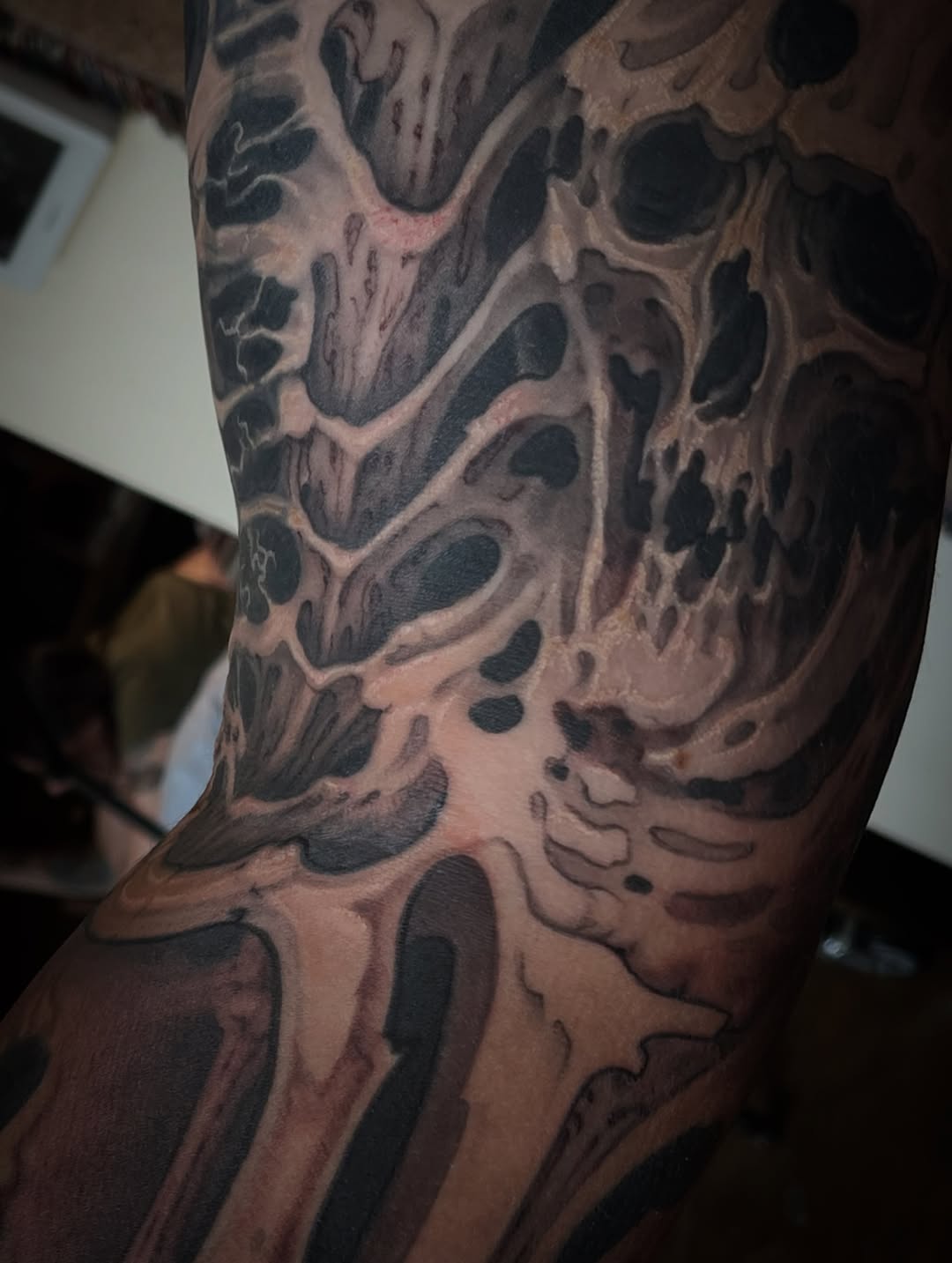 Tattoo by @evanmakesart — realism, black_and_grey