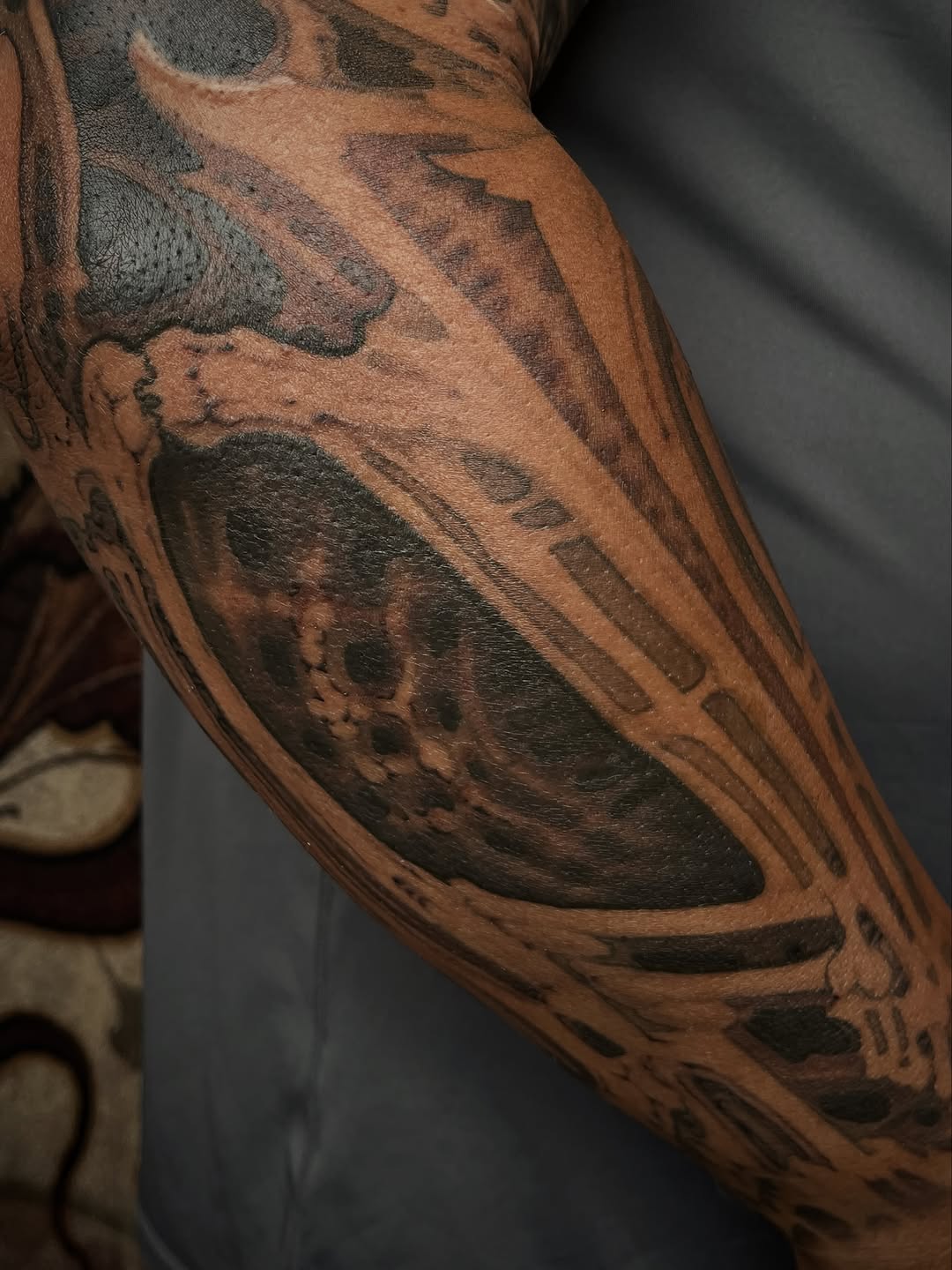 Tattoo by @evanmakesart — black_and_grey, realism