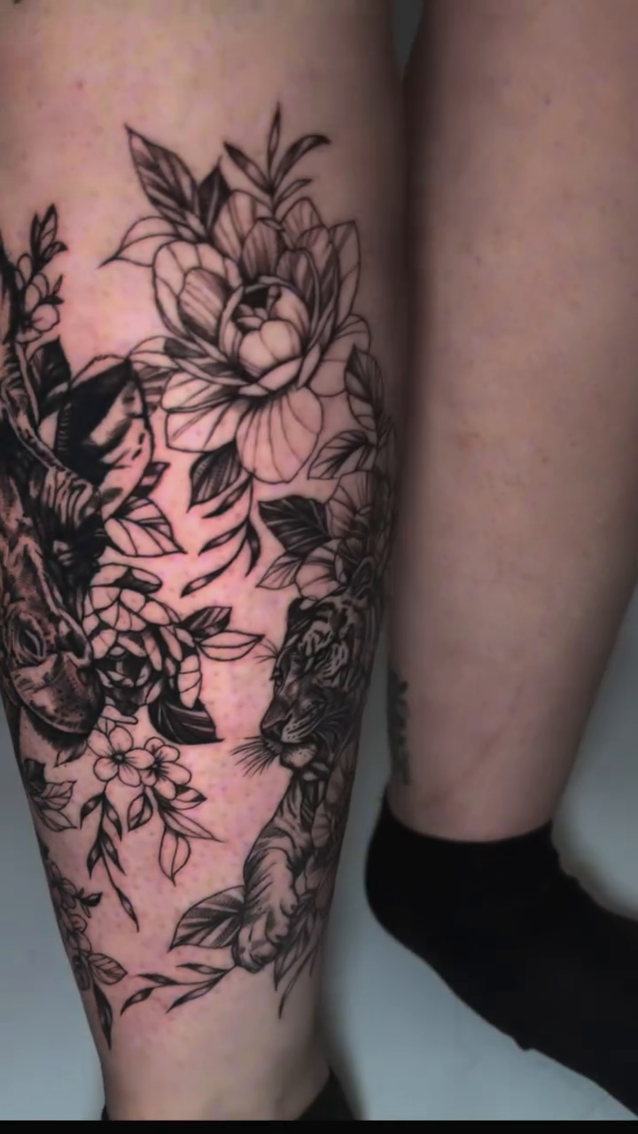 Tattoo by @mad_ak._.ink — black_and_grey, realism