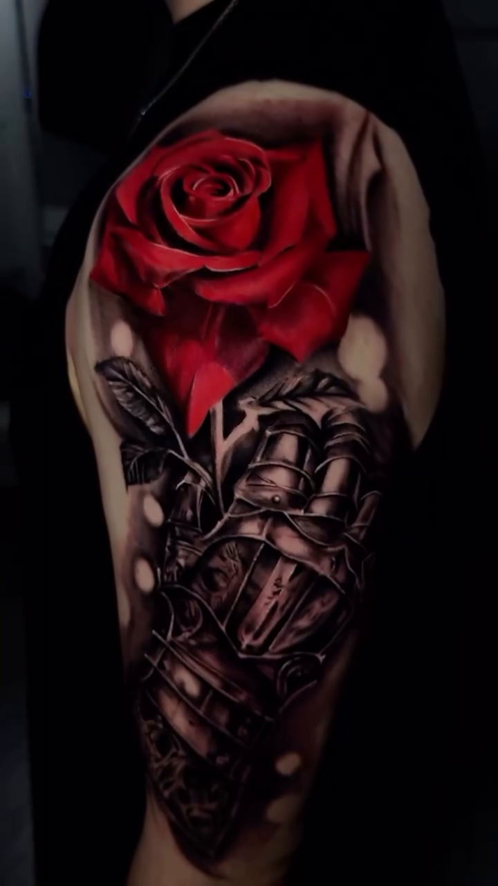 Tattoo by @vibrationss_ — realism, dark_realism