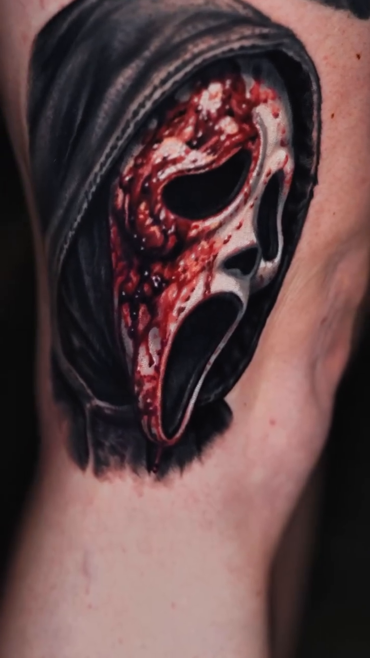 Tattoo by @javi_tattooedtheory — realism, dark_realism
