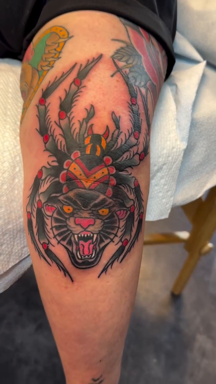 Tattoo by @sketchylawyer — neo_traditional, black_and_grey