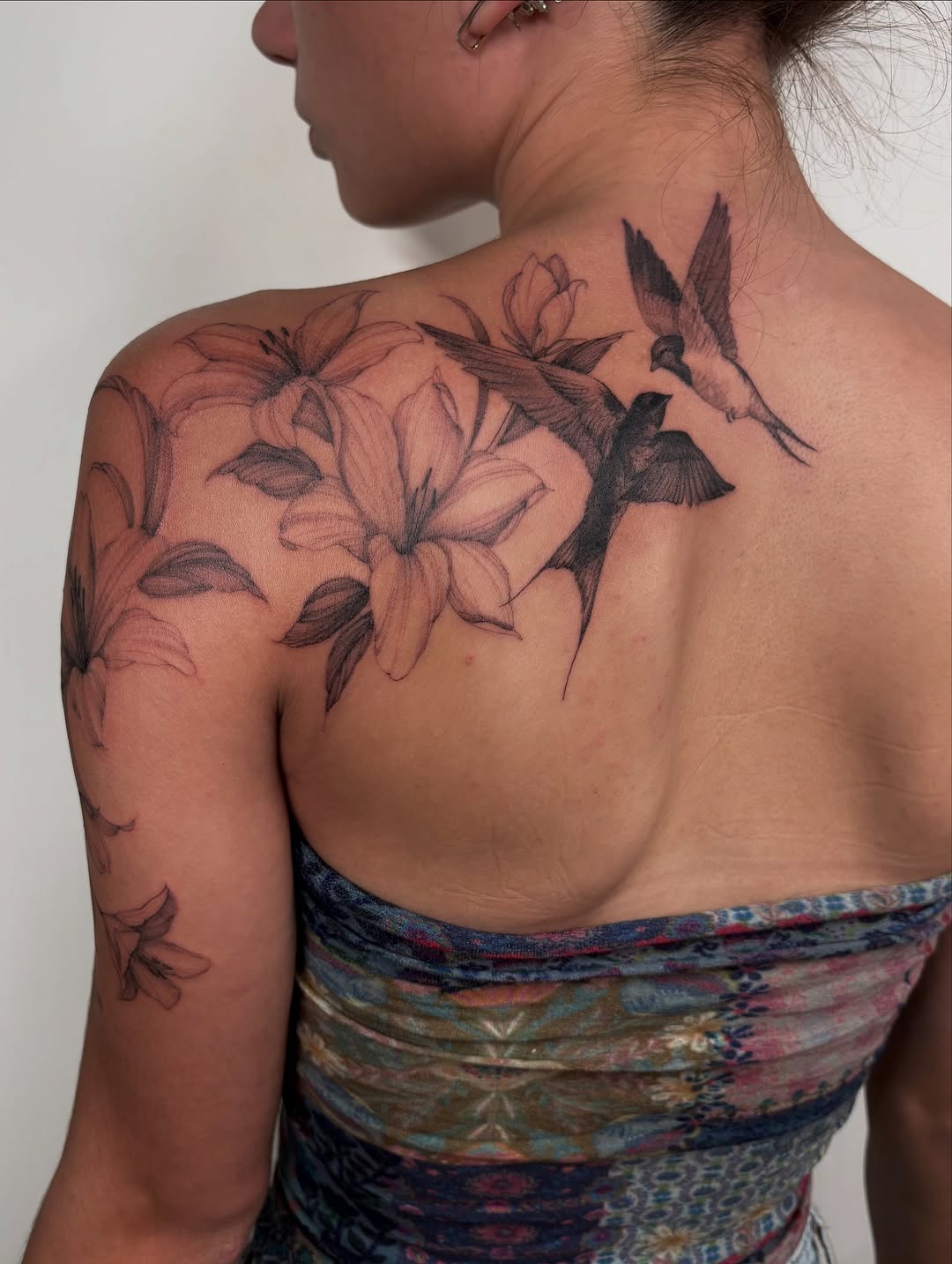 Tattoo by @alexaviolet.ink — fine_line, realism