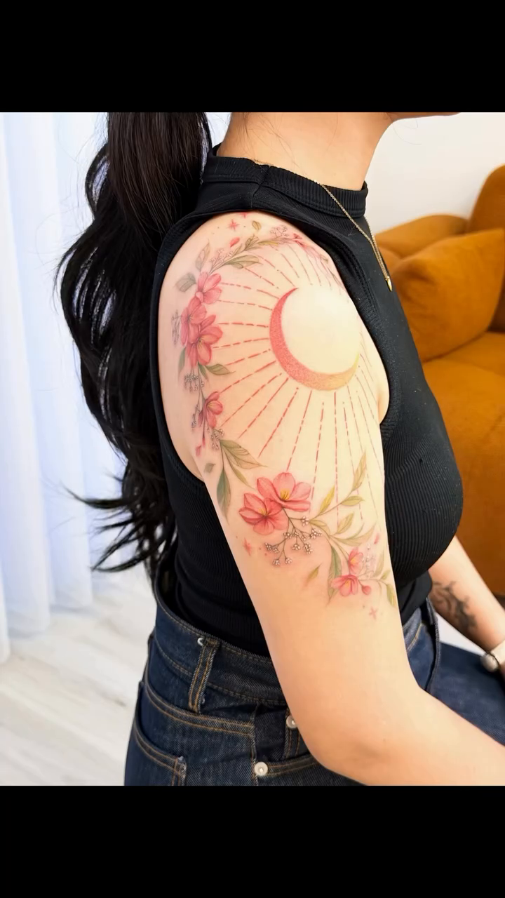 Tattoo by @newrootink_studio — fine_line, watercolor