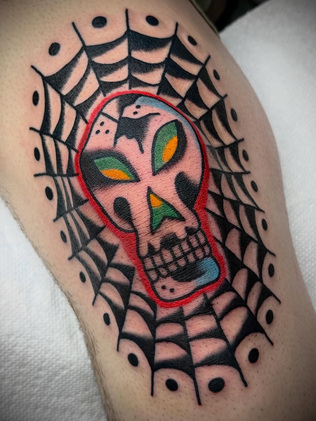 Tattoo by @tristan.bradshaw.tattooing — american_traditional, blackwork