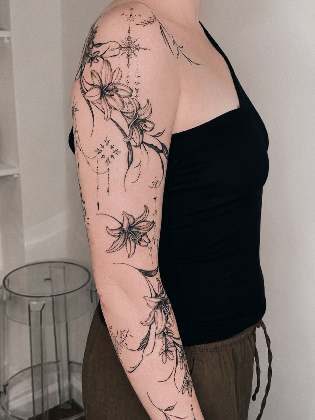 Tattoo by @mjtattoonyc — fine_line, ornamental