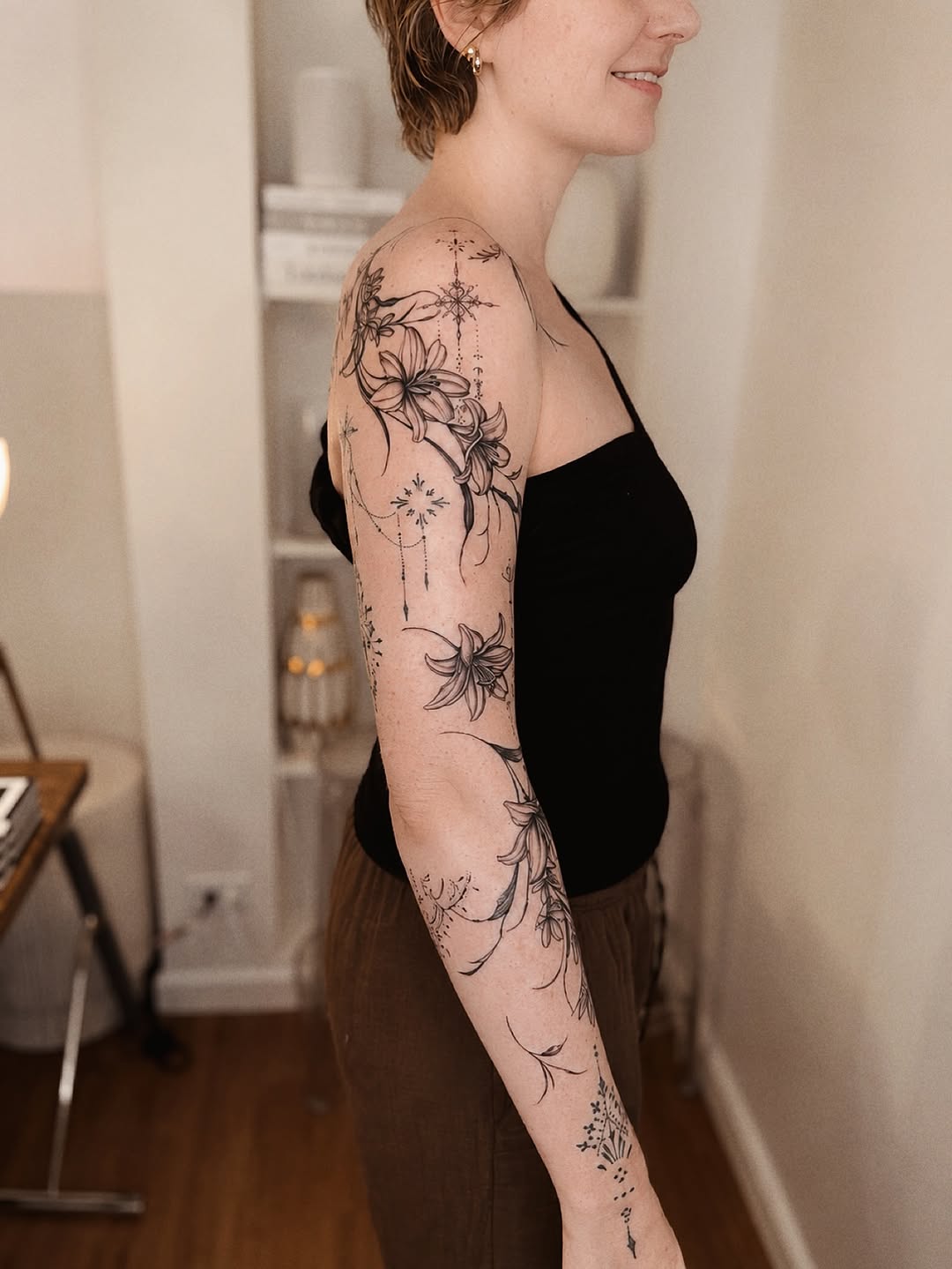 Tattoo by @mjtattoonyc — fine_line, ornamental