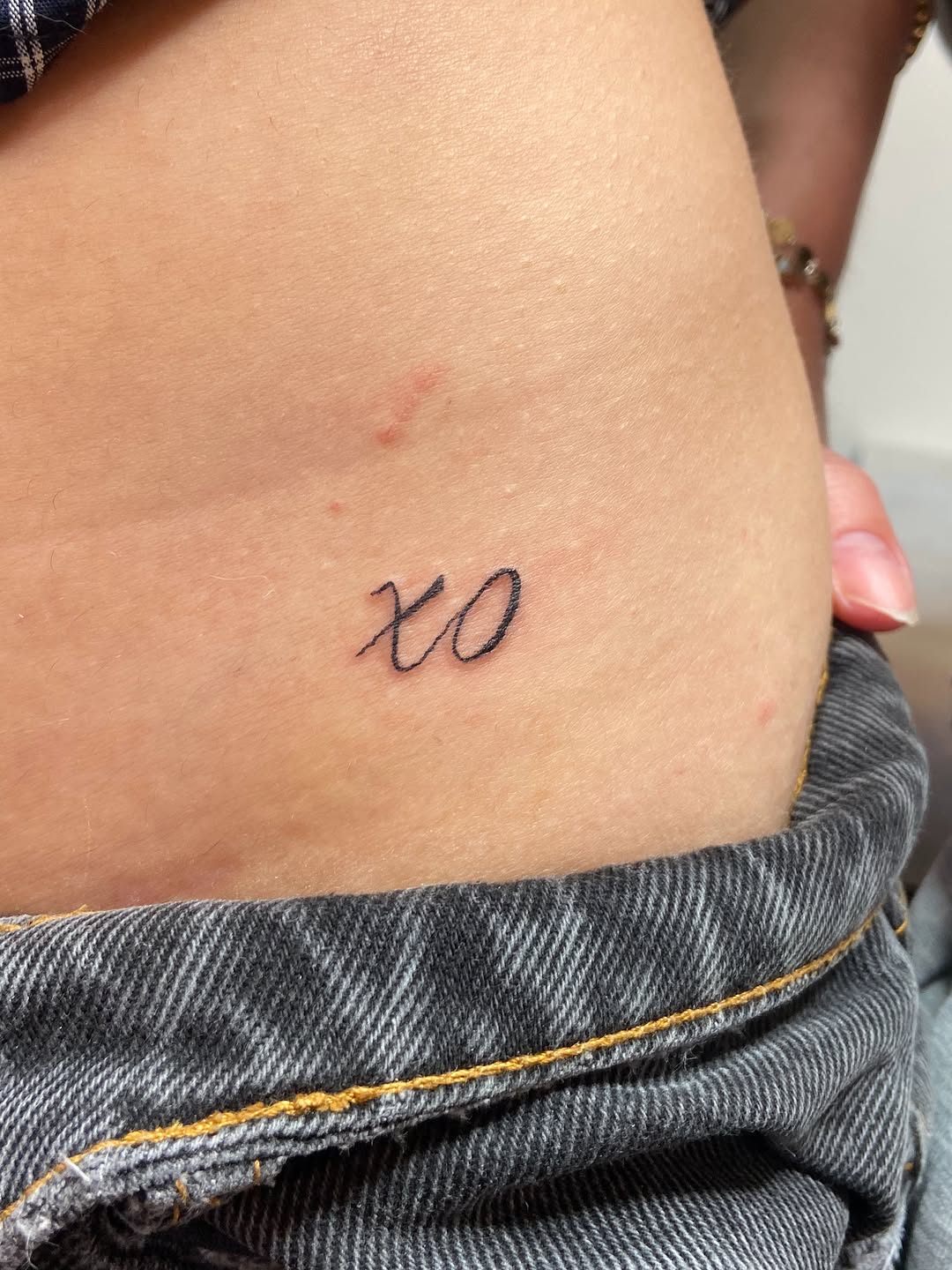 Tattoo by @kruegergrams — lettering_script, fine_line