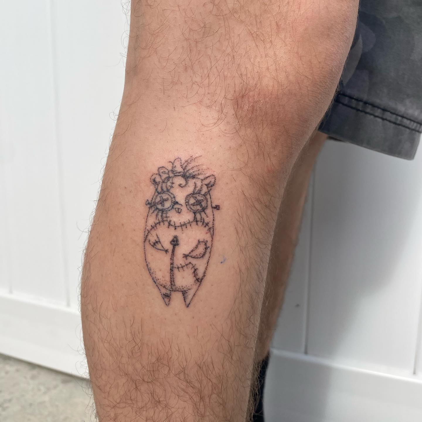 Tattoo by @feverfeverish — ignorant, sketch