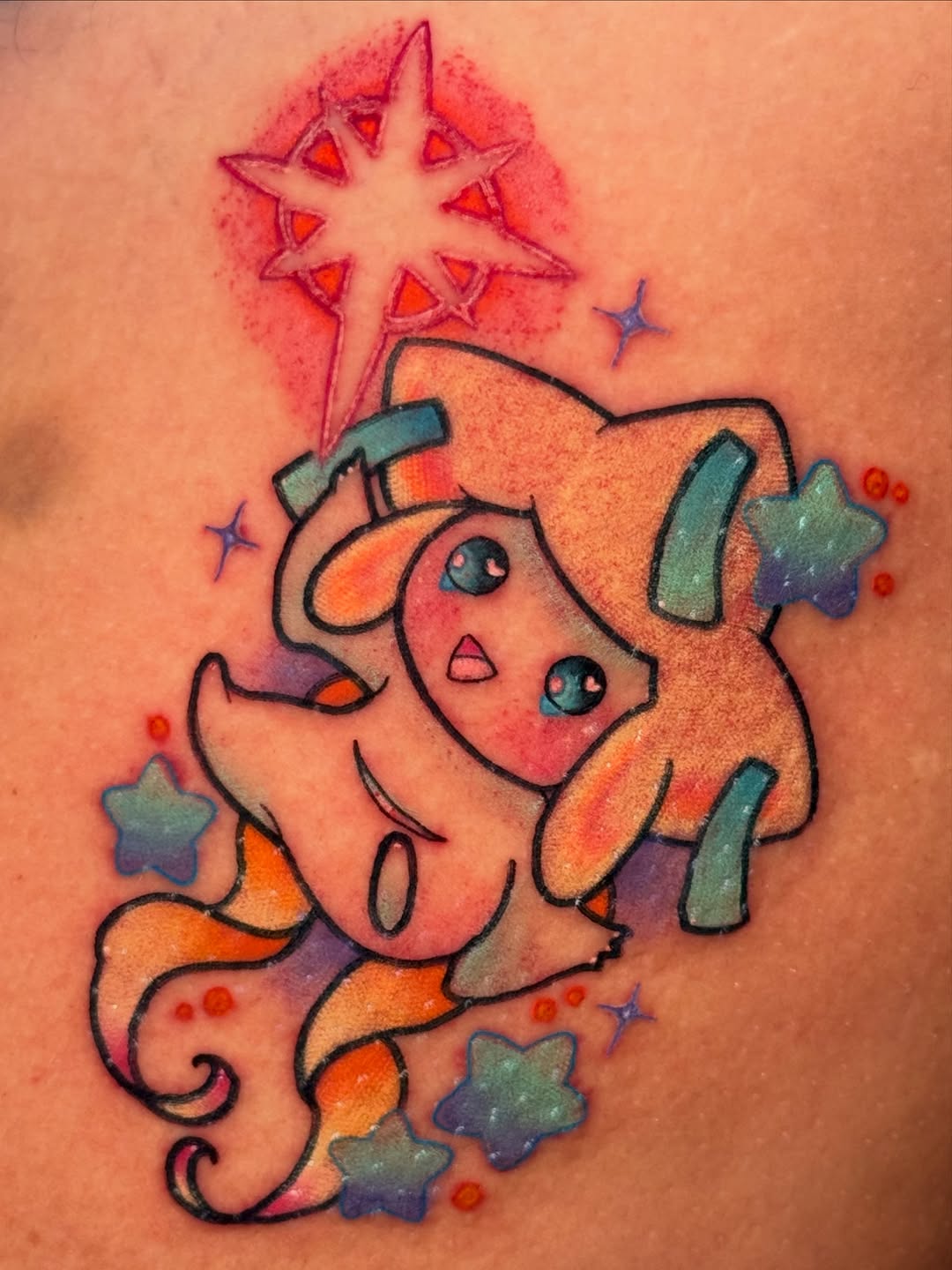 Tattoo by @dovahtattoos — new_school, anime