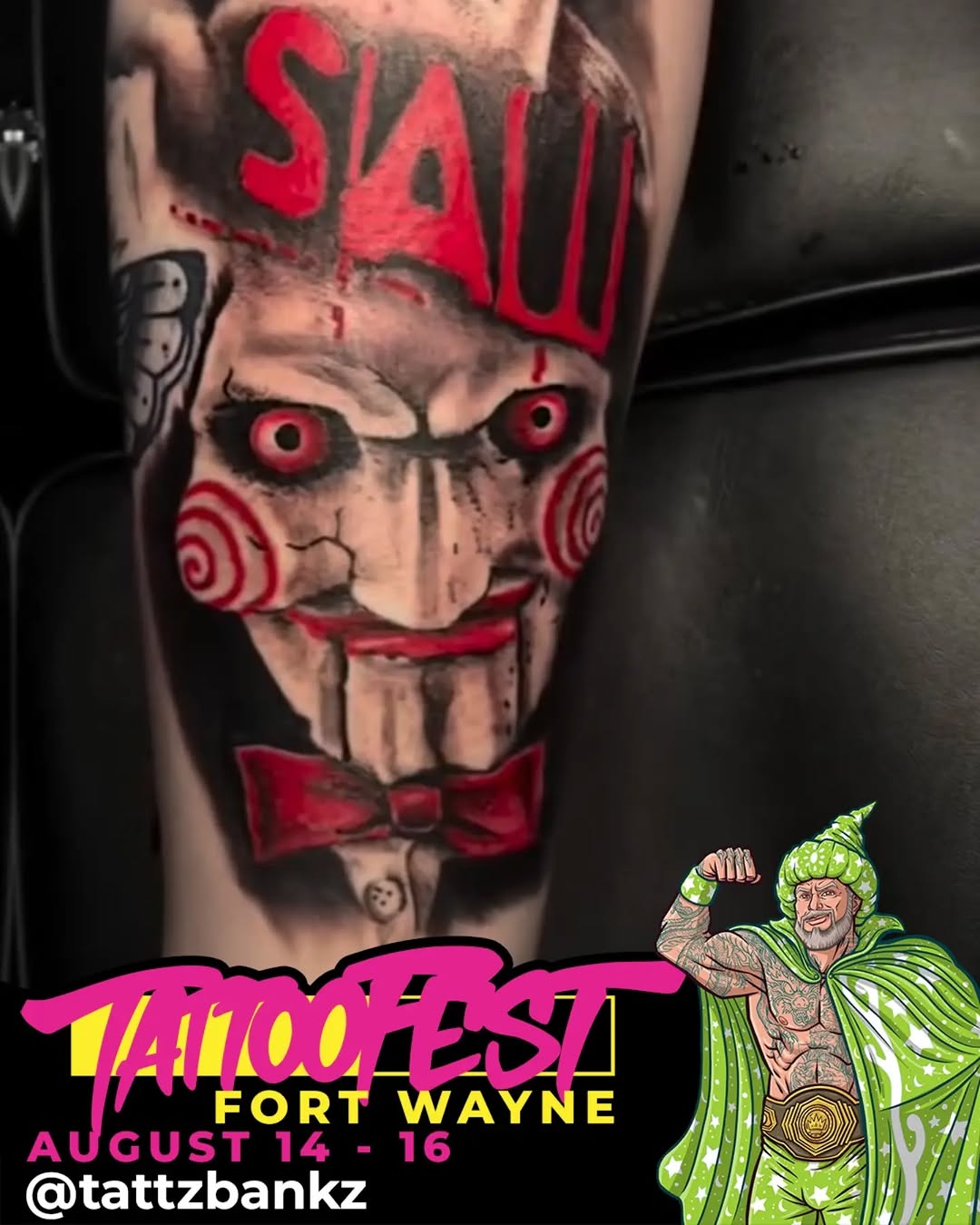 Tattoo by @tattzbankz — realism, black_and_grey