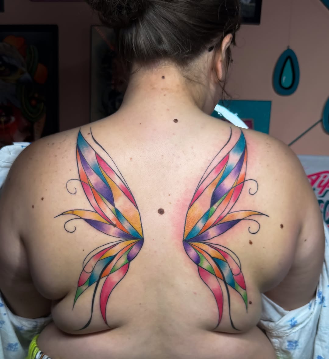 Tattoo by @crystal_rose_art_ β fine_line, watercolor