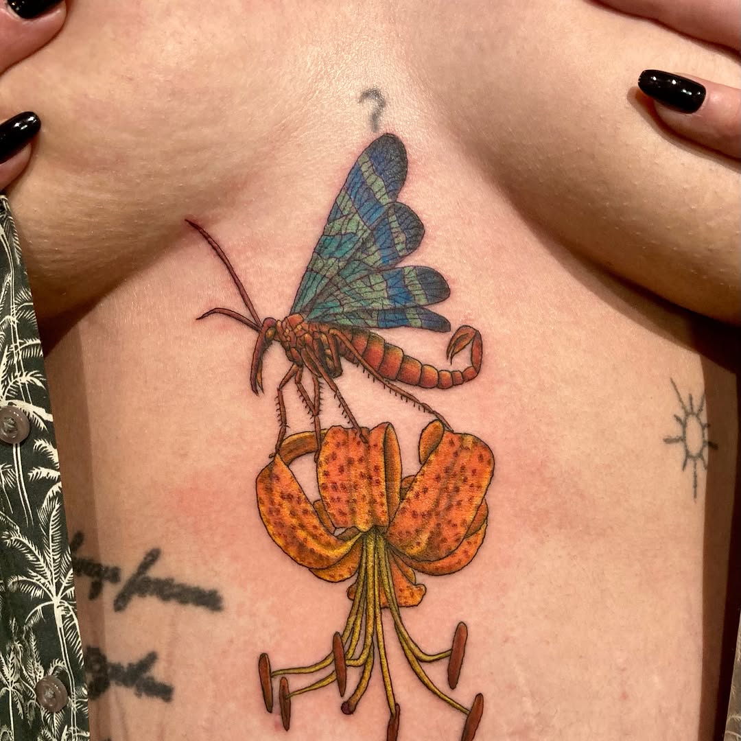 Tattoo by @queendaddytattoos — realism, fine_line