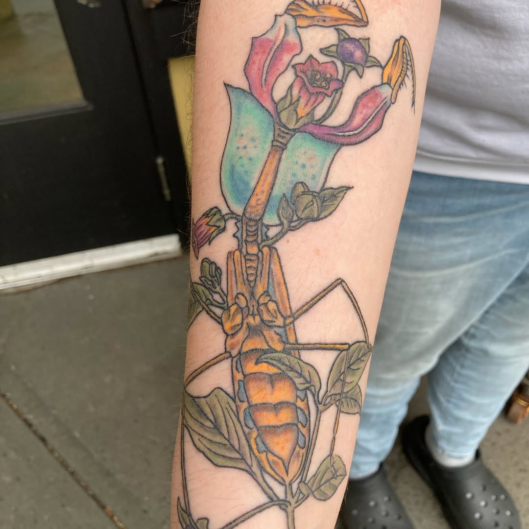 Tattoo by @queendaddytattoos — new_school, illustrative