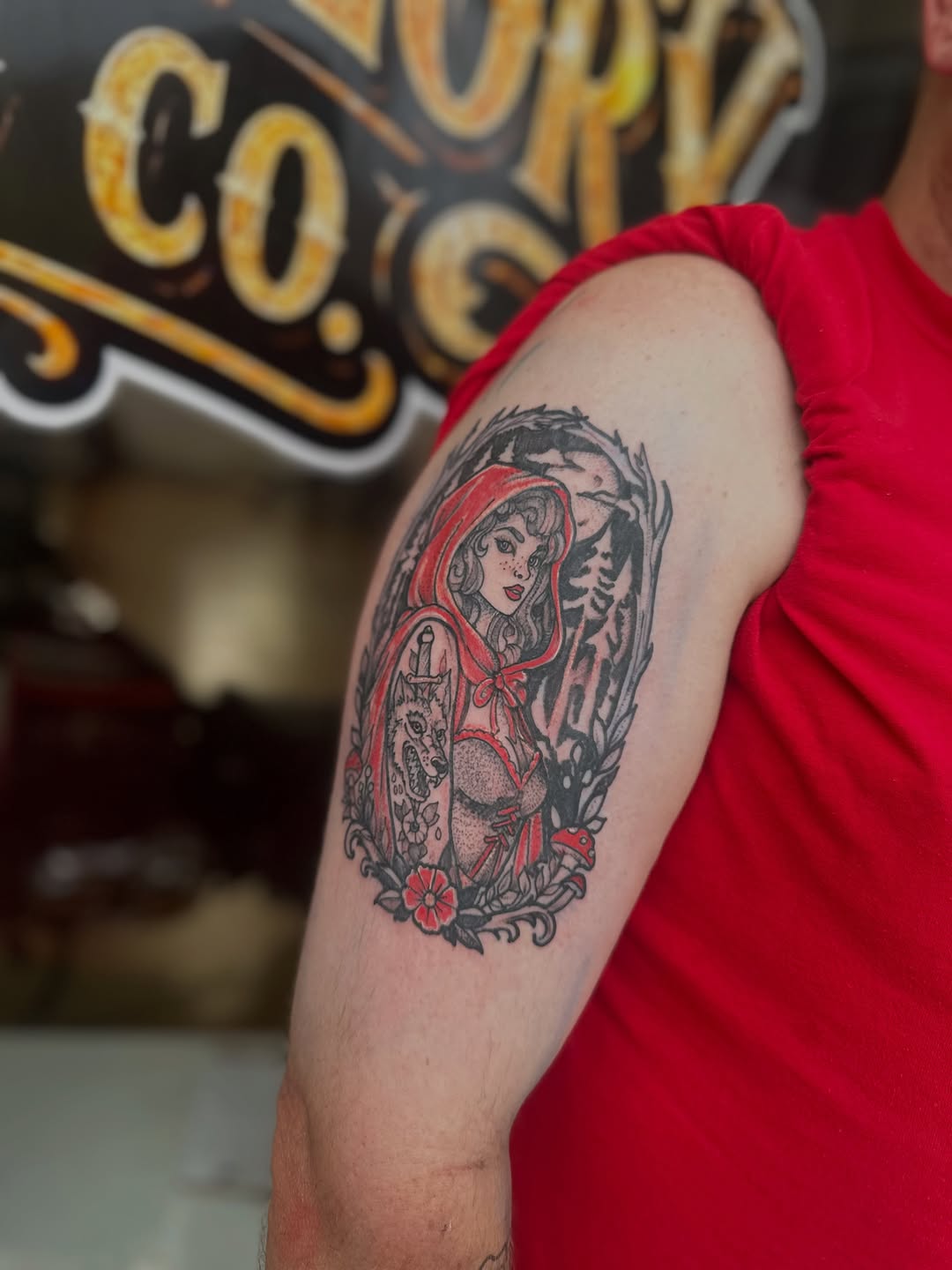 Tattoo by @highly_carver — neo_traditional, illustrative