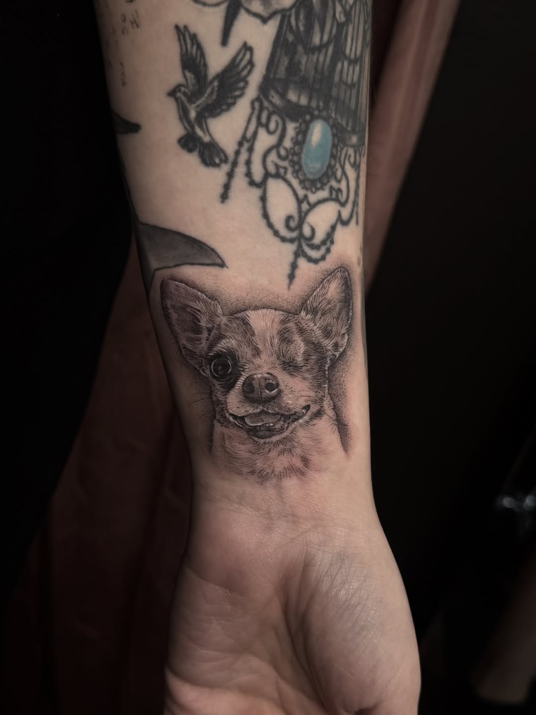 Tattoo by @bethanxvii — realism, black_and_grey