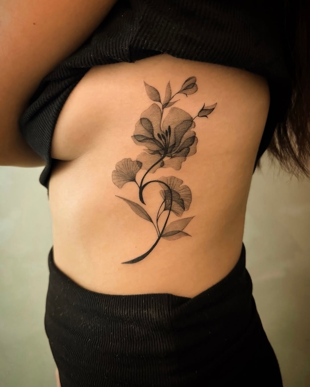 Tattoo by @tattooer_nick β fine_line, black_and_grey