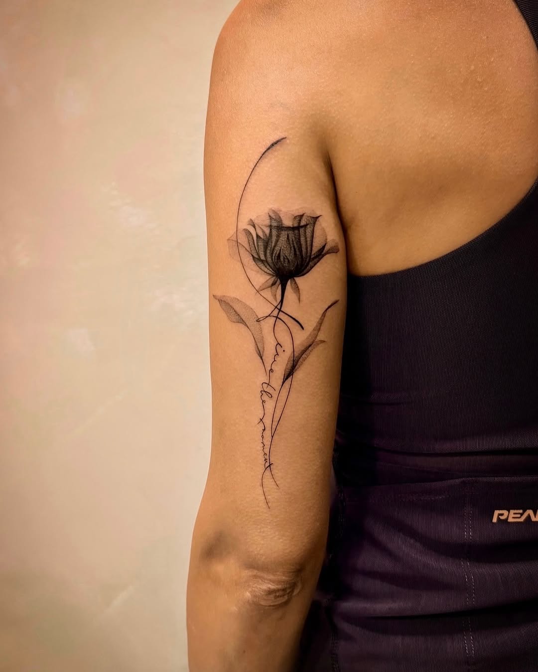 Tattoo by @tattooer_nick β fine_line, lettering_script