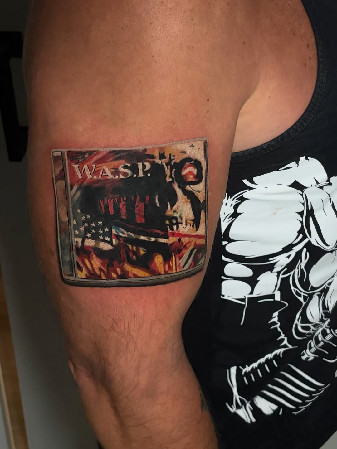 Tattoo by @exzavior__ — realism, trash_polka
