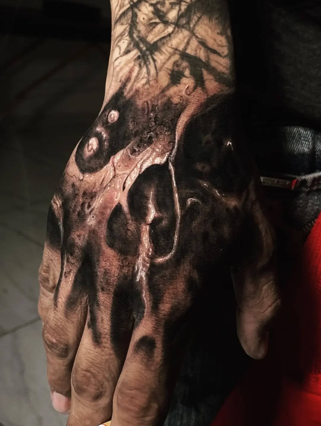 Tattoo by @barragantattoos — black_and_grey, realism