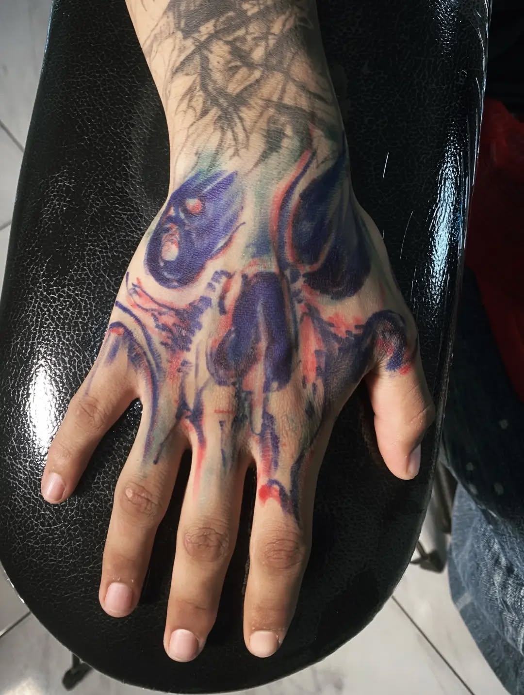 Tattoo by @barragantattoos — trash_polka