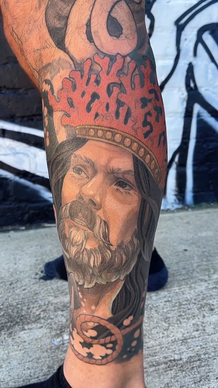 Tattoo by @betsy.ebsen.tattoos — realism, black_and_grey
