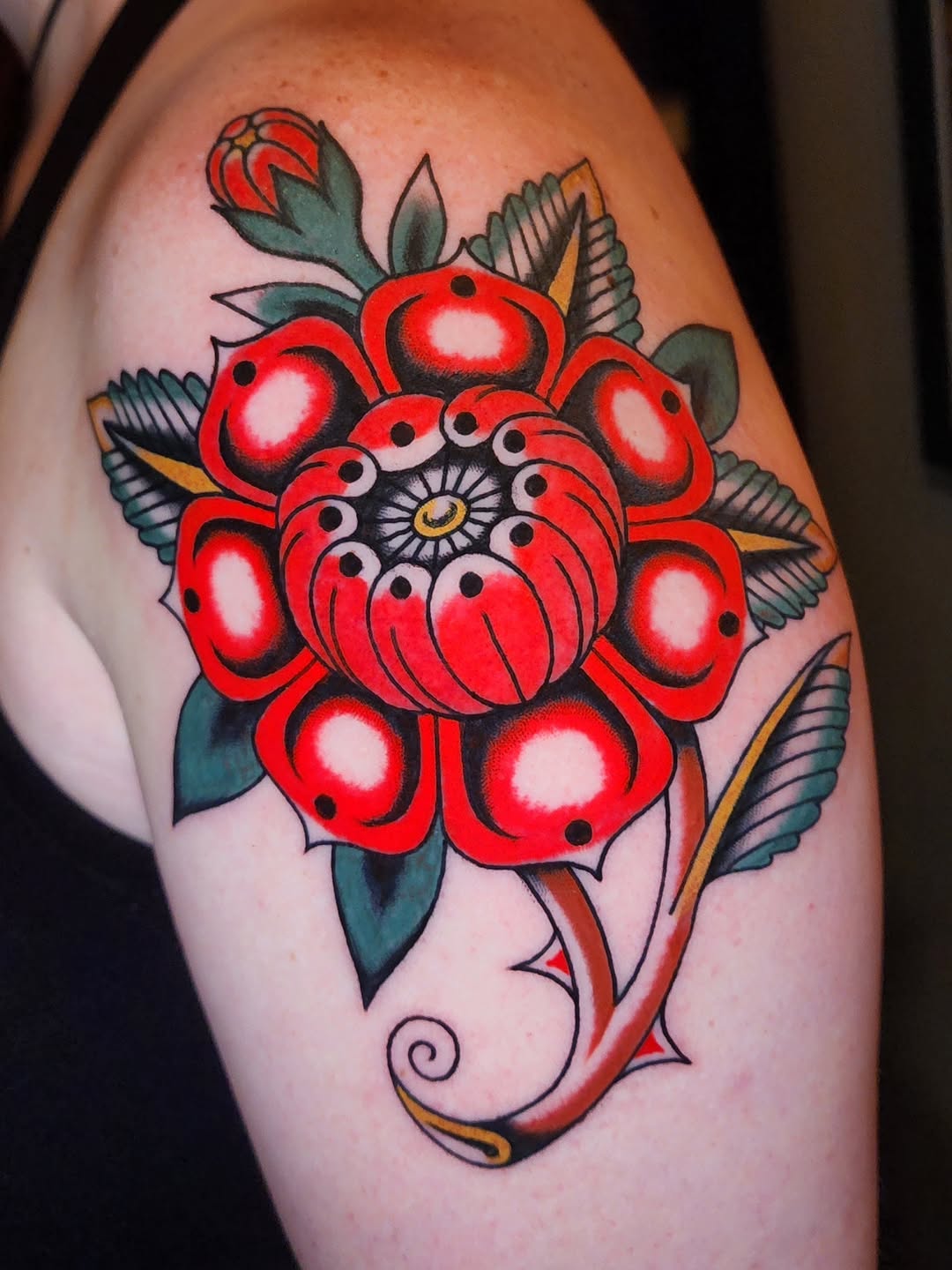 Tattoo by @adambarnestattooer β american_traditional