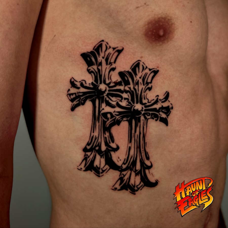Tattoo by @haunt.of.eagles — blackwork
