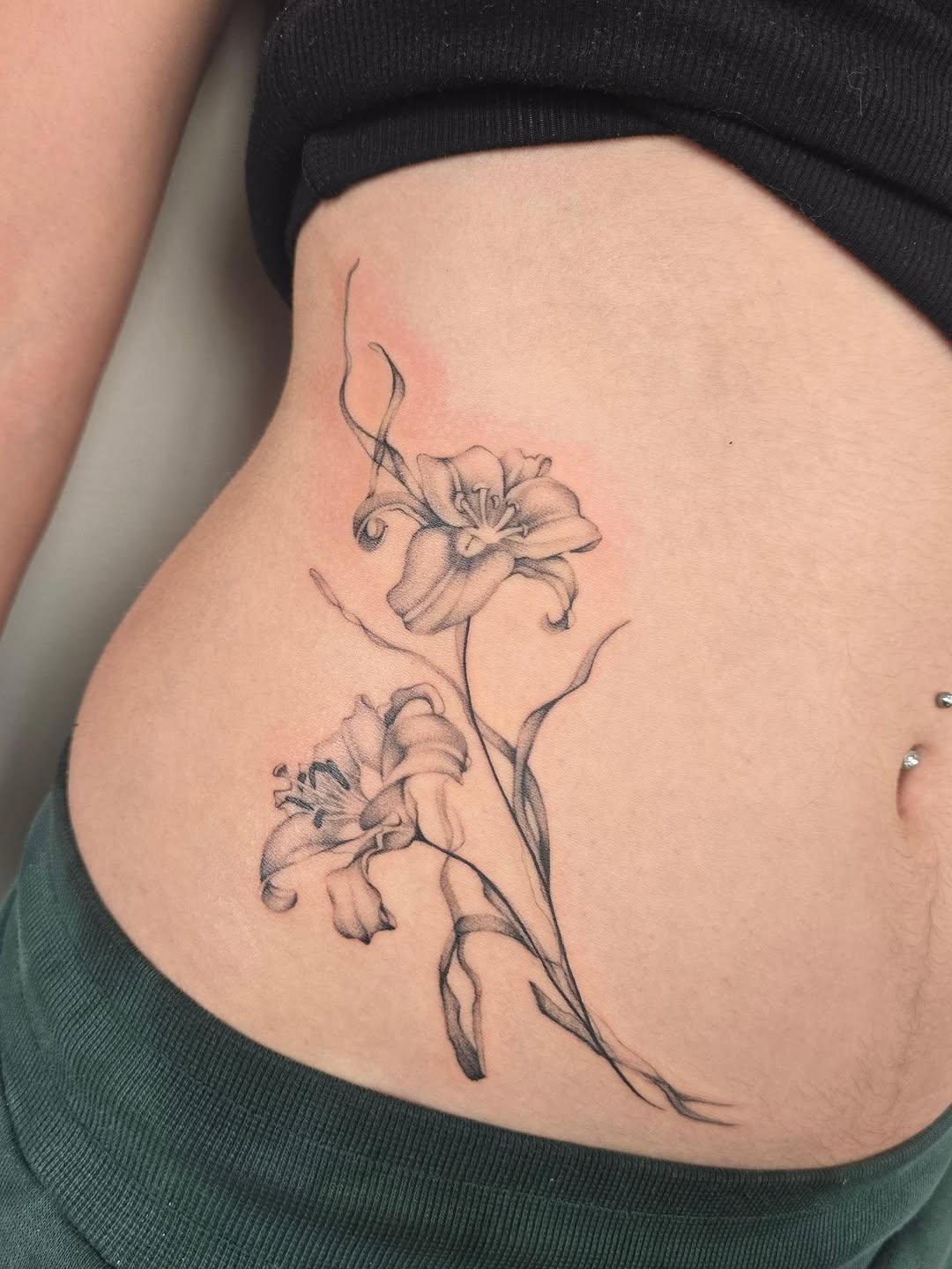 Tattoo by @danielbi.tattooart — fine_line, black_and_grey