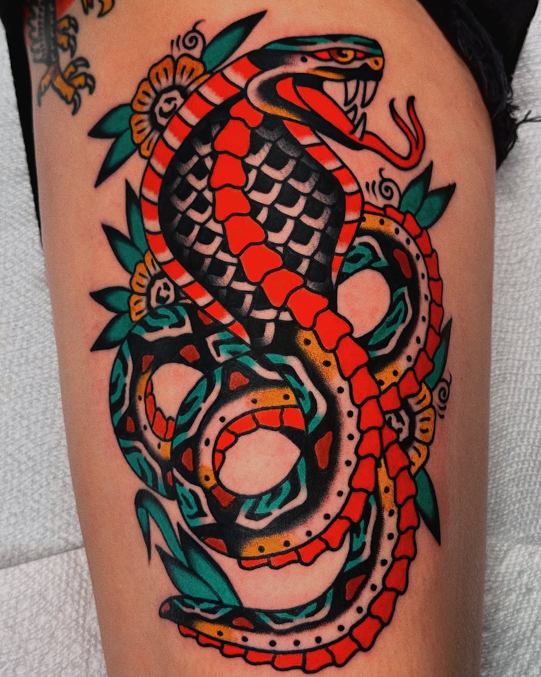 Tattoo by @seanmicheltattoo — american_traditional