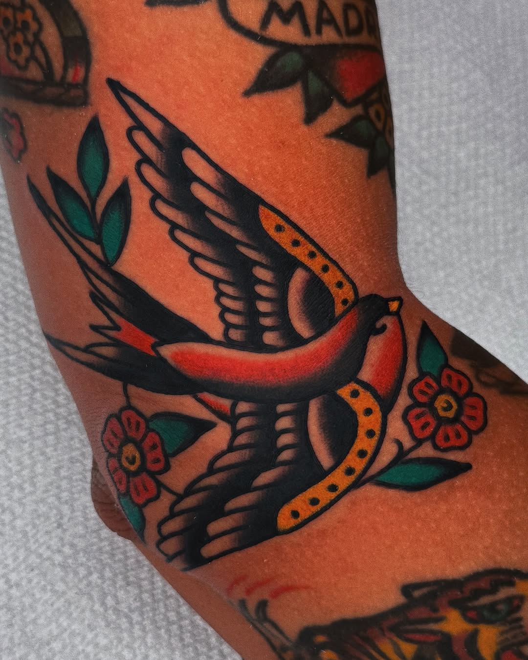 Tattoo by @seanmicheltattoo — american_traditional