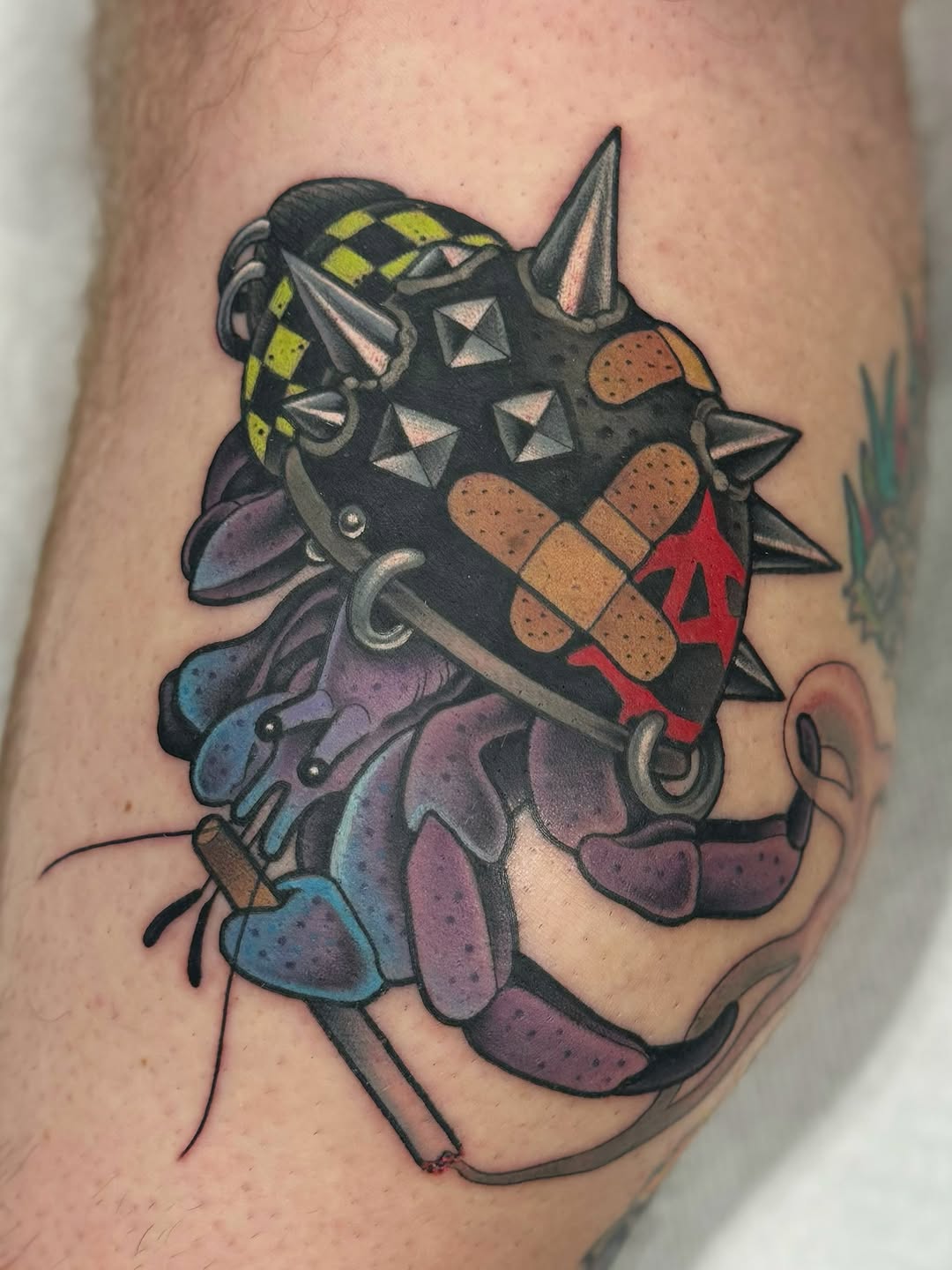 Tattoo by @rachelsmithtattoo — new_school, black_and_grey