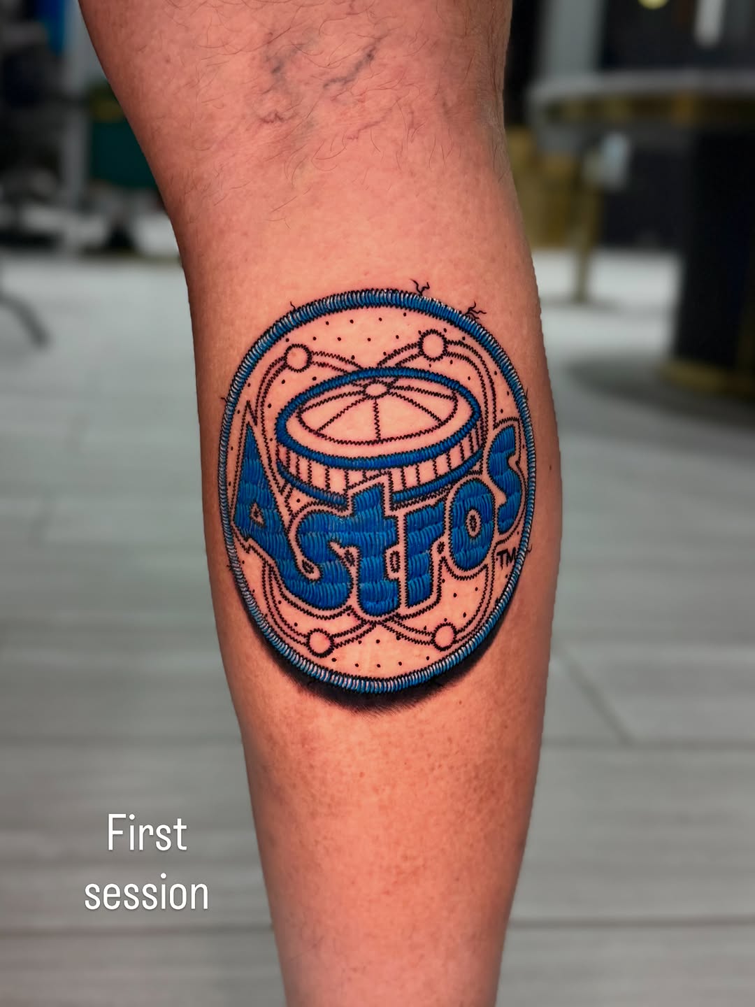 Tattoo by @monkey.tattoo.art β blackwork, black_and_grey