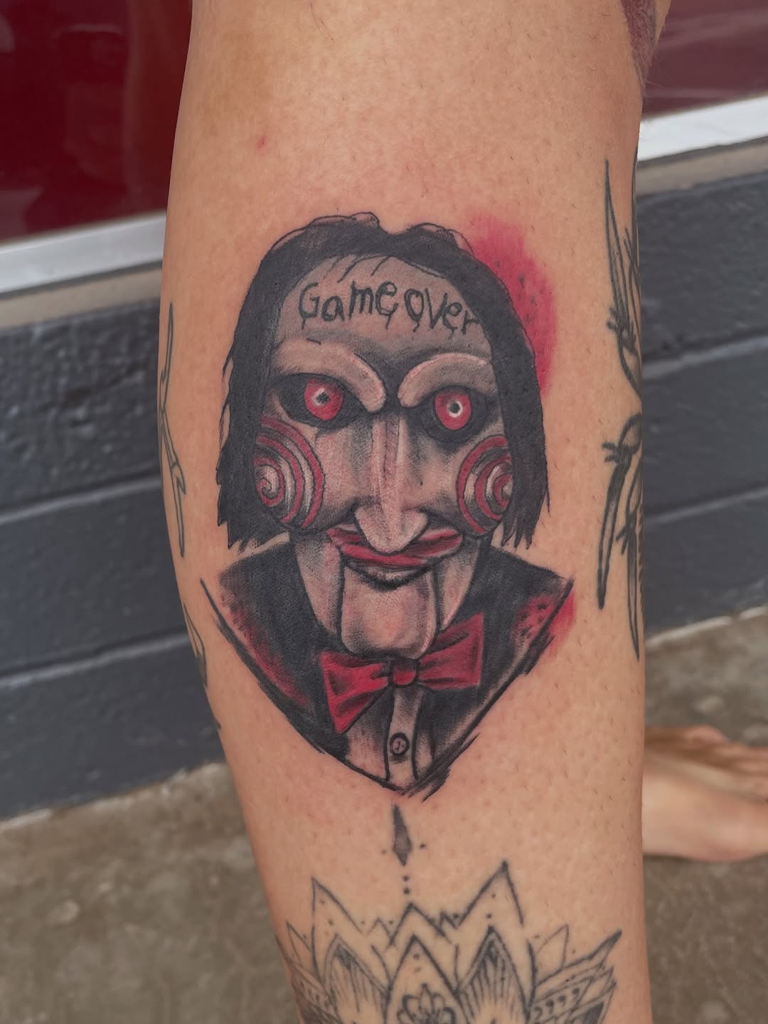 Tattoo by @copperheadtattooer — realism, black_and_grey