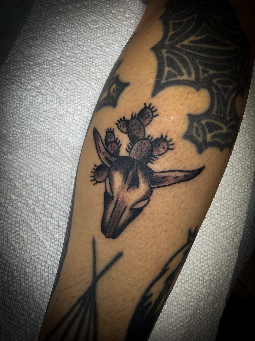 Tattoo by @harpertat2 — black_and_grey, realism