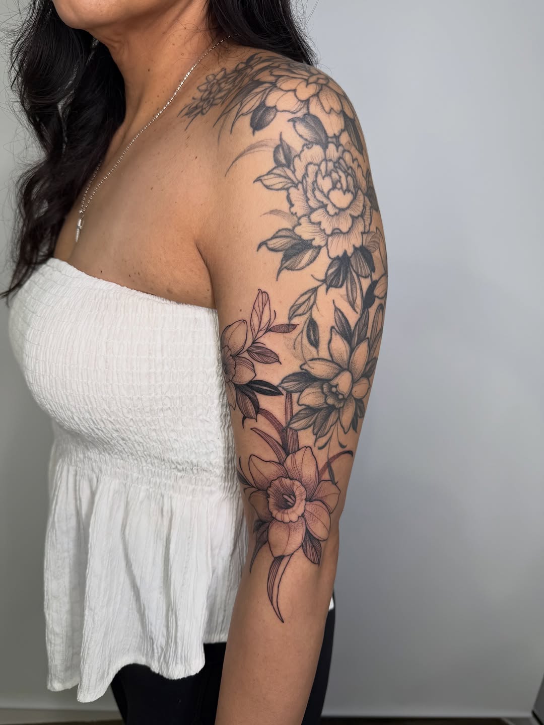 Tattoo by @miketa_tattoo — fine_line, black_and_grey