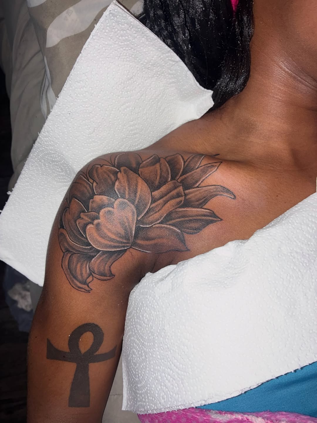 Tattoo by @inkedby_sonya_son — black_and_grey, realism