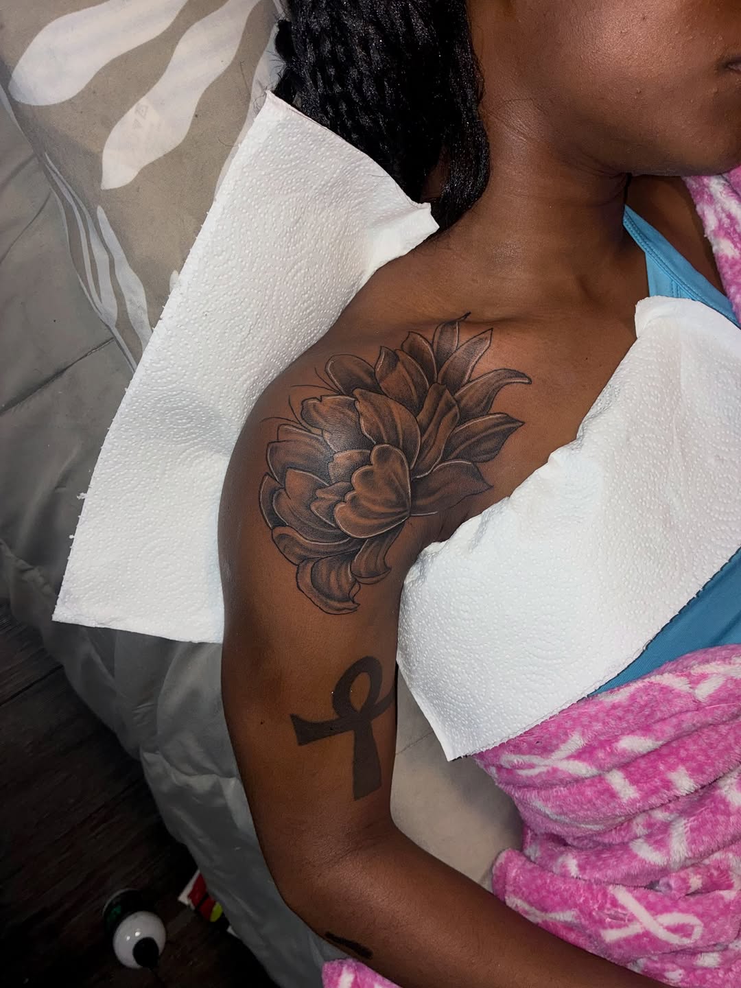 Tattoo by @inkedby_sonya_son — black_and_grey, realism