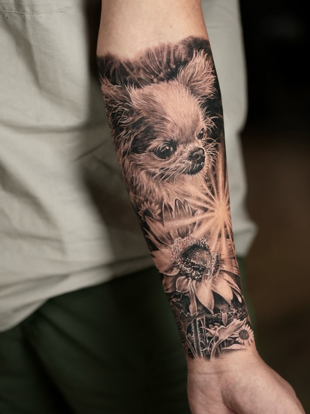 Tattoo by @zinktattoozac — realism, black_and_grey