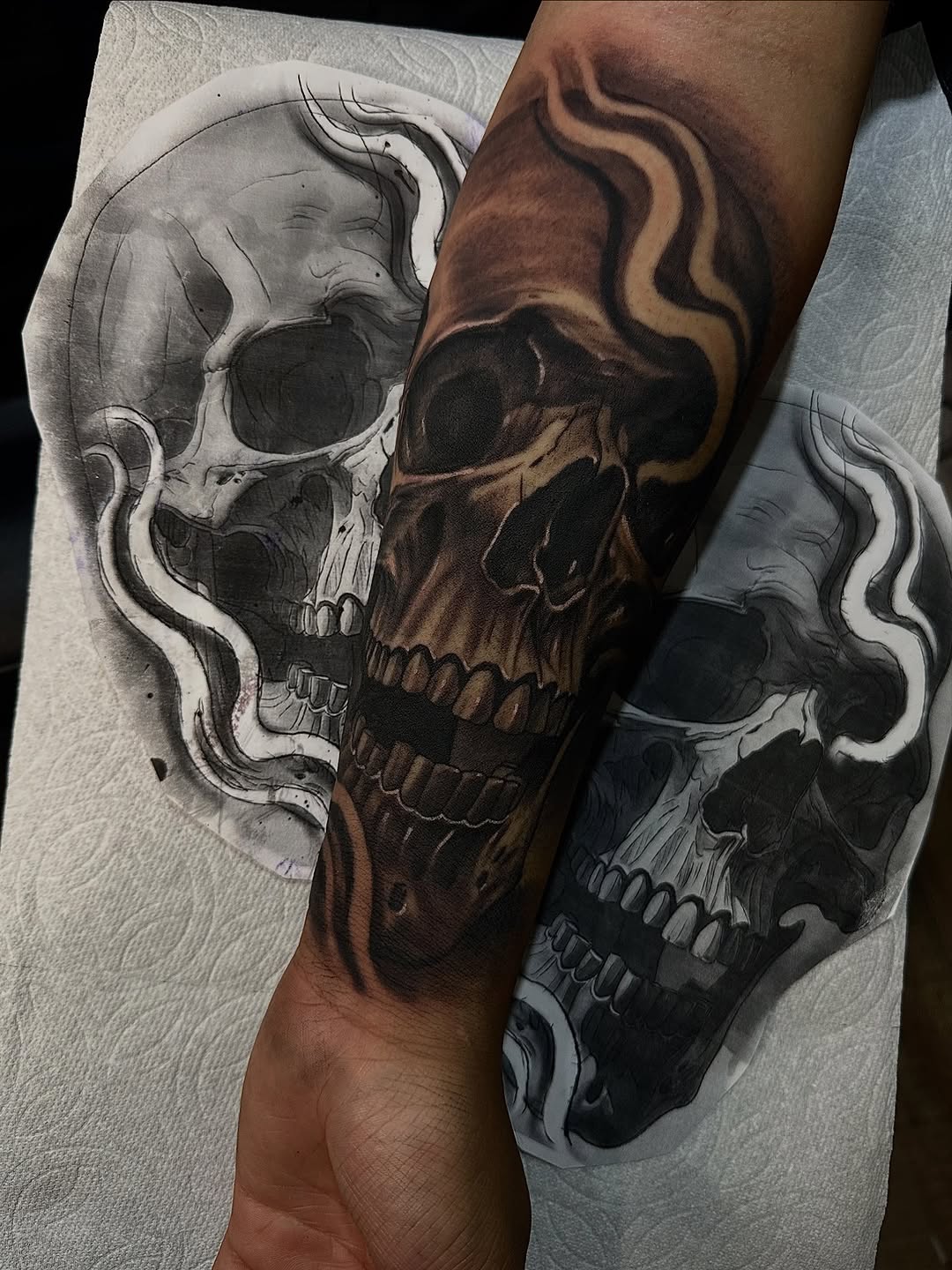 Tattoo by @affiliated.ink — realism, black_and_grey